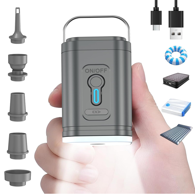 Vacuum Chamber Small - 1200mAh 배터리가 장착된 미니 휴대용 에어펌프,