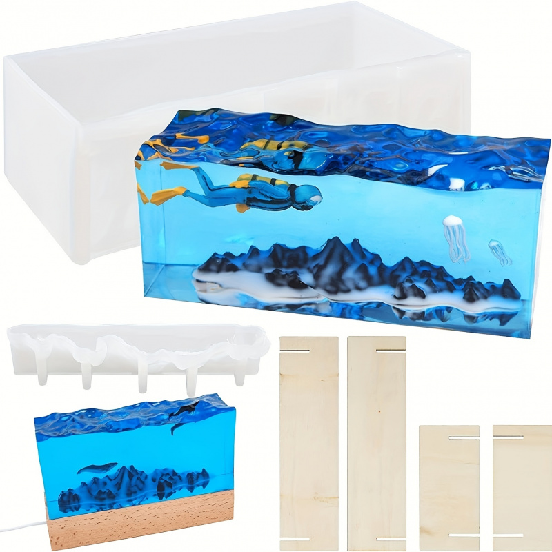 Resin Ocean Wave Mold - 오션 웨이브 레진 몰드 에폭시 레진