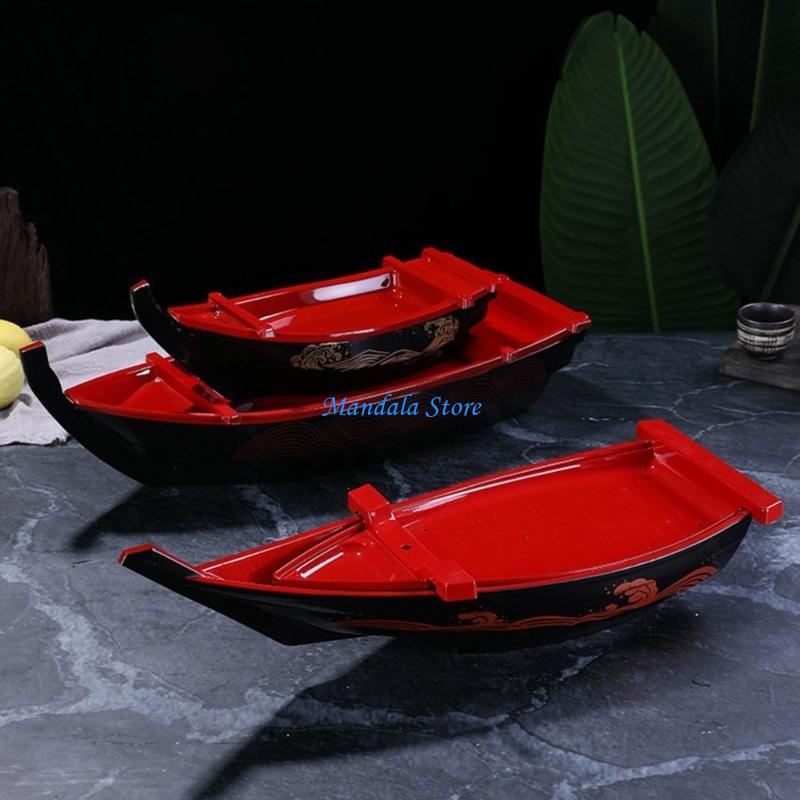 U2JC 실용적인 초밥 트레이 스시 제공 접시 플라스틱 - Serving Tray Mold 리뷰 및 가격