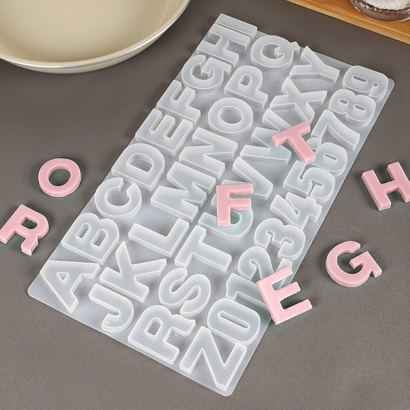A부터 Z까지의 문자 펜던트 실리콘 몰드, 알파벳 및  - Serving Tray Mold 리뷰 및 가격