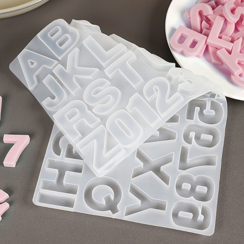 A부터 Z까지의 문자 펜던트 실리콘 몰드, 알파벳 및  - Serving Tray Mold 리뷰 및 가격