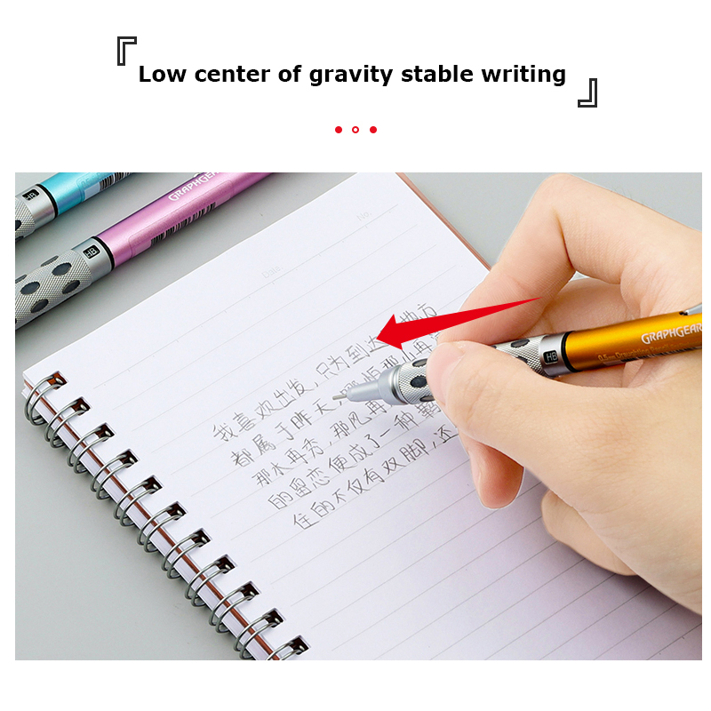 일본 펜텔 샤프 펜슬 GraphGear 1000 금속  - Pentel Pen Energel 리뷰 및 가격