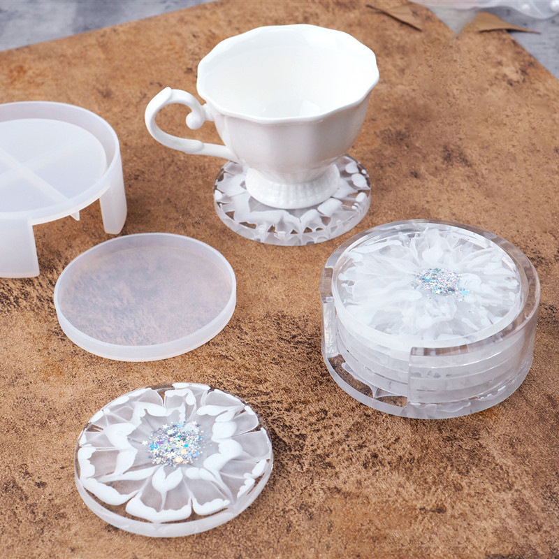 SNASAN 코스터 컵 매트 실리콘 몰드 수지 보관 상 - Serving Tray Mold 리뷰 및 가격