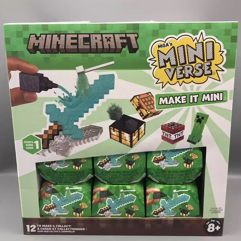 오리지널 MGA 미니버스 마인크래프트 메이크 잇 미니  - Resin Crafting Minecraft 리뷰 및 가격