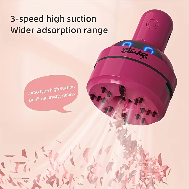 미니 데스크탑 진공 청소기 휴대용 USB 충전식 3단계 - Vacuum Chamber Small 리뷰 및 가격