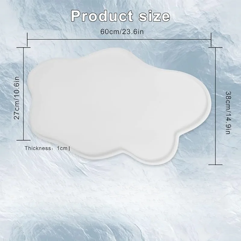 대형 수지 테이블 몰드 24인치 에폭시 강 테이블 몰드 - Serving Tray Mold 리뷰 및 가격